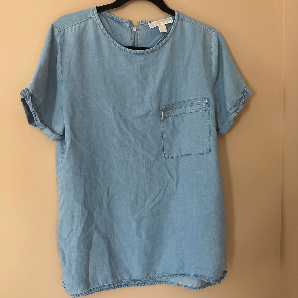 Michael Kors Blue Top